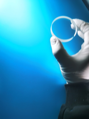 Объектив шарикоподшипника Monocrystalline стеклянной лампы сапфира Al2O3 прозрачный отполированный оптически