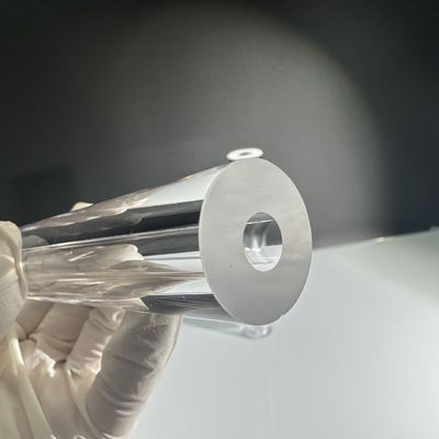 Специализированная Al2O3 однокристаллическая сапфировая трубка для 99,999% высокой чистоты различных диаметров