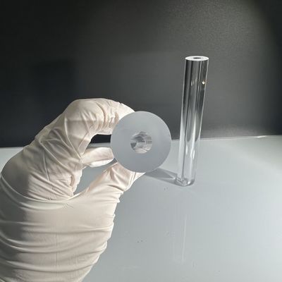 Специализированная Al2O3 однокристаллическая сапфировая трубка для 99,999% высокой чистоты различных диаметров