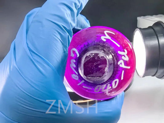 Искусственный фиолетовый фиолетовый сырой сапфир Al2O3 драгоценный камень для украшения сережки Ожерелье