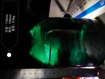 Зеленый размер случая дозора Ал2О3 сапфирового стекла одиночный Кристл подгонянный