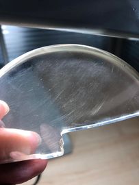 Бесцветный прозрачный объектив вафель СиК кремниевого карбида особой чистоты вафли кремниевого карбида