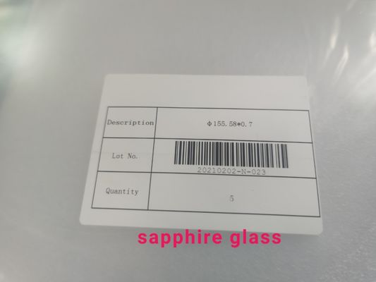 Вафля сапфира диаметра 200mm 8inch DSP для эпитаксиальной вафли сапфира окна 8inch сапфира