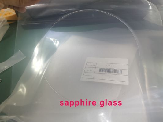 Вафля сапфира диаметра 200mm 8inch DSP для эпитаксиальной вафли сапфира окна 8inch сапфира