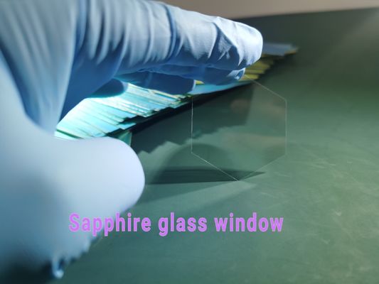 Химическая устойчивость вафли окна сапфира толщины полигона 100um оптически