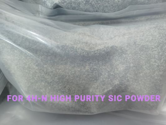 порошок кремниевого карбида 4h-N 100um истирательный для выращивания кристаллов SIC