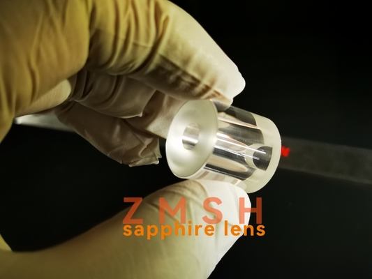 Monocrystalline отполированное прозрачное стеклянной лампы сапфира Al2O3
