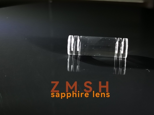 Monocrystalline объектив Crylinder штанги сапфира Al2O3 с пазом