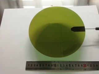 8 тип субстрат дюйма 200mm n SiC слитков Кристл вафли кремниевого карбида