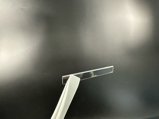 Диез стеклянного лезвия бритвы сапфира Al2O3 одиночного Кристл медицинский и отполированное 38x4.5x0.3mmt