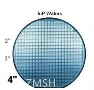 3 дюймовый Индий фосфидный субстрат N-тип полупроводников метод роста VGF 111 100 ориентация