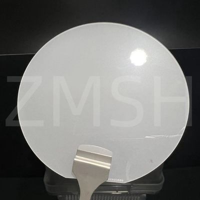 Сапфировая вафель 4 дюйма DSP SSP 0001 C плоскость Принимать индивидуальную ось монокристалл Al2O3
