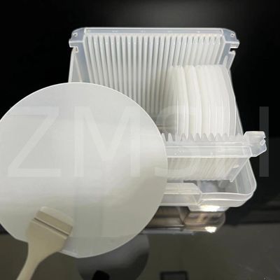 Сапфировая вафель 4 дюйма DSP SSP 0001 C плоскость Принимать индивидуальную ось монокристалл Al2O3