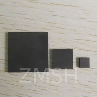 5×5 мм 10×10 мм SiC Wafer 4H-P 6H-P 3C-N тип Производственный класс Исследовательский класс Дублированный класс