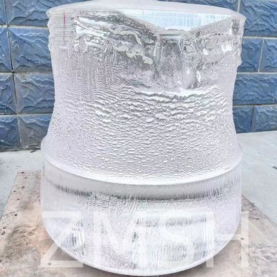 Сапфирный материал AL2O3 Монокристалл 80KG 200KG 400KG KY Метод LED полупроводник