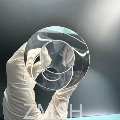 Сапфировая трубка OD50mm ID25.4mm Длина 100mm AL2O3 C-Axis KY Метод Моха 9.0 Настройка