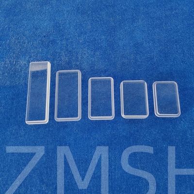 Сапфирные оптические окна AL2O3 Круглое прямоугольное полирование AR покрытие настройка