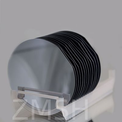 8 дюймовый GaN-on-Si Epitaxy Wafer 110 111 110 N тип P тип Настройка полупроводников RF LED