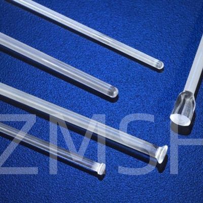 Сапфировая подъемная булавка AL2O3 0.4mm-30mm Настраиваемая износостойкость и высокая температура