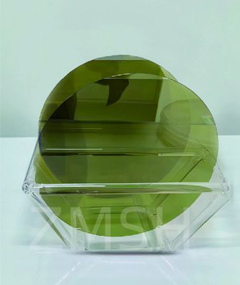 6-дюймовый проводящий однокристаллический SIC на поликристаллическом SIC композитном субстрате