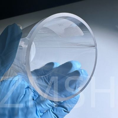 Прозрачная сапфировая трубка AL2O3 Высокая твердость KY EFG Полированный Lon Source