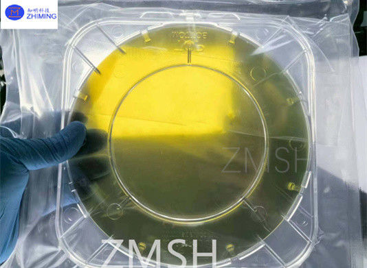 8-дюймовая 4H-N SiC вафель толщина 500±25μm или индивидуальная N-допированная фиктивная продукция исследовательского класса
