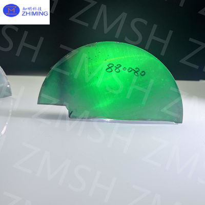 Изумрудный зеленый Moissanite SiC Single Crystal Твердость Моха 9,25 Moissanite сырье для ювелирных изделий