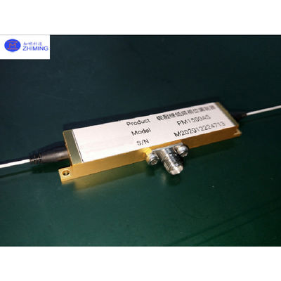 1000nm Фазовый модулятор Низкий Vπ, высокая толерантность к мощности, однополяризационный дизайн для волоконного сенсинга и оптической связи