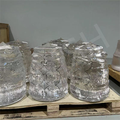 Сапфировый материал AL2O3 Монокристалл 80KG 200KG 400KG KY Метод LED SEMI Grade