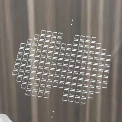 Зеленое световое наносекундное стекло лазерная буровая машина сапфир кварцевое стекло BF33