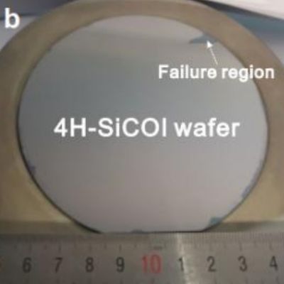 SiC на изоляторе SiCOI субстраты с высокой теплопроводностью широкий диапазон
