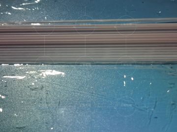 Сапфировое стекло штанги лазера длины диаметра 1мм 100мм дало допинг сапфировому стеклу