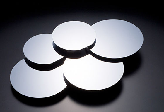 Хорошая цена Кремниевая пластина толщина 4 дюйма 500+/-20 Сопротивляемость 1-10 ом·см Ориентация100 двойной стороной полировки онлайн