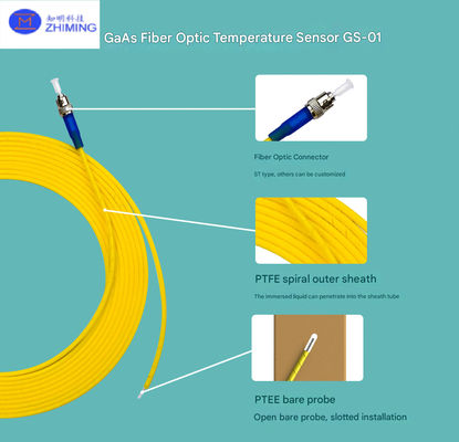 Хорошая цена Высокоточный GaAs волоконно-оптический датчик температуры трансформатор Hotspot Monitoring EMI-устойчивый онлайн