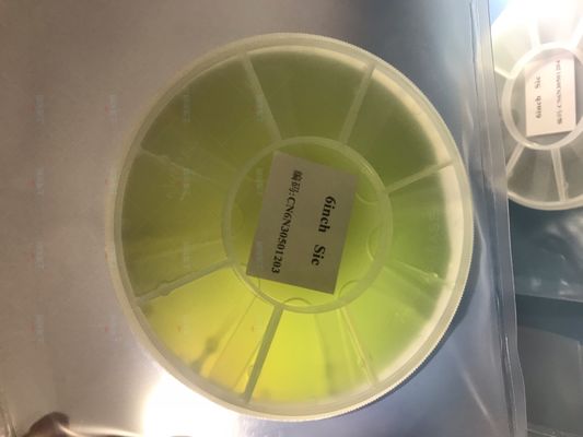 Хорошая цена Подгонянный тип поверхность СиК одиночного Кристл 4Х-Н вафли Сик двойника отполированная стороной онлайн