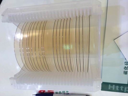 Хорошая цена манекена очищенности 6N вафля SIC ранга поверхностного Undoped HPSI DSP основная онлайн