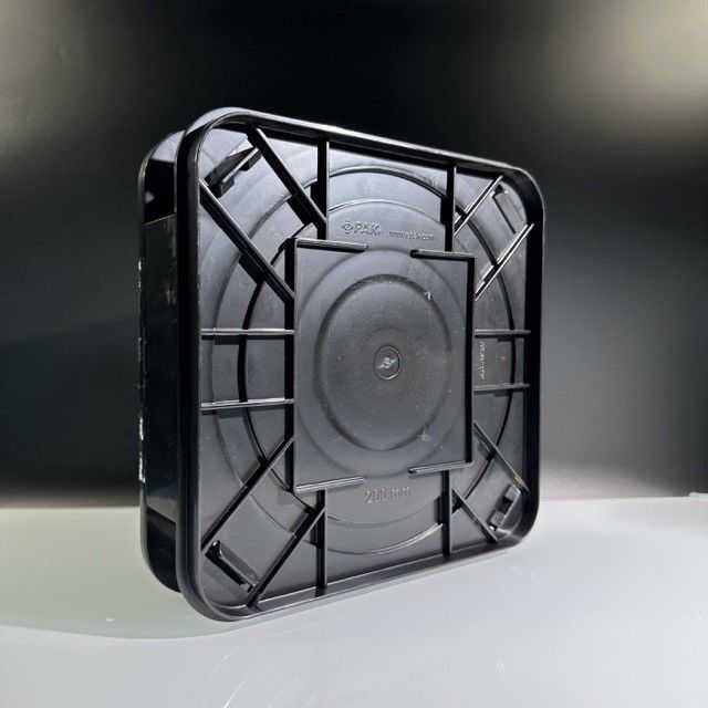 коробки контейнера несущей кремния коробки вафли полипропилена 4inch 6inch 8inch цвет Multi темный