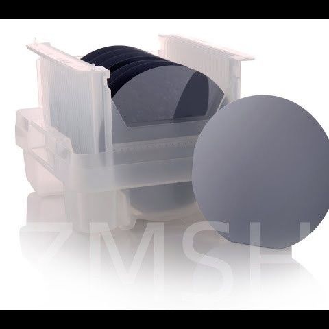 8 дюймовый GaN-on-Si Epitaxy Wafer 110 111 110 N тип P тип Настройка полупроводников RF LED