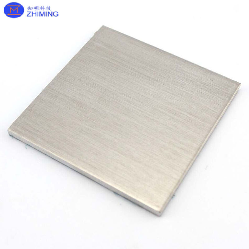 Ни субстрат Никелевая пластина 5x5x0.5/1mm 10x10x0.5/1mm 20x20x0.5/1mm <100> <110> <111>