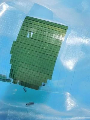 Объектив субстрата 1x1x0.5mmt SiC кремниевого карбида SiC Windows квадрата