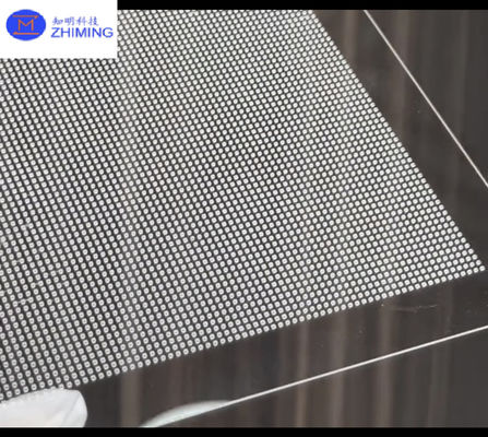 Through Glass Vias (TGV)  For JGS1 JGS2 Sapphire Corning Glass  For Sensors Manufacturing And Packaging