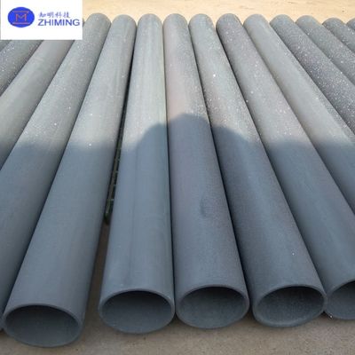 Хорошая цена Industrial SiC Vertical Furnace Tube High Thermal Conductivity & Corrosion Resistant онлайн
