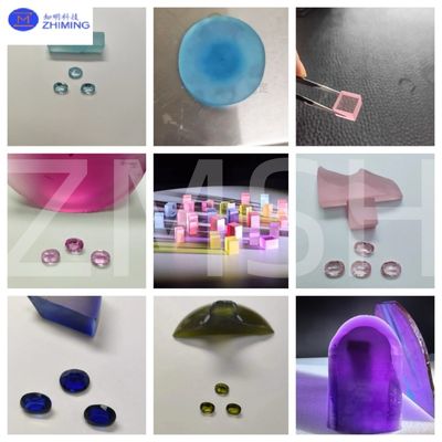 Хорошая цена Colored Synthetic Gemstones Widely Used for Decorations and Optical онлайн