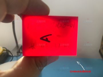 Хорошая цена Объектив одиночного Кристл сапфира красного цвета данный допинг титаном данный допинг сапфиром для прибора лазера онлайн