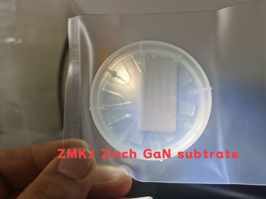 Хорошая цена 4 дюйма исследовательский класс 0,4 мм свободно стоящий GaN вафель для полупроводников онлайн