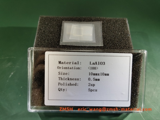 Хорошая цена субстрат одиночного Кристл ЛАОСЦА вафель 0.5mm LaAlO3 Кристл онлайн