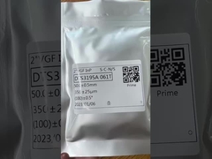 Толщиной 350 um субстрат полупроводника InP одиночного Кристл 2 дюймов основной