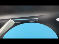 Острое стеклянной бритвы лезвия сапфира Al2O3 одиночного Кристл медицинское и отполированное 38x4.5x0.3mmt