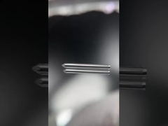 Прецизионно изготовленный сапфировый стержень. Высокочистый монокристаллический сапфировый компонент.