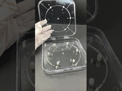 Регулируемая вафельная коробка   Прозрачный носитель вафельных PC для защиты полупроводников